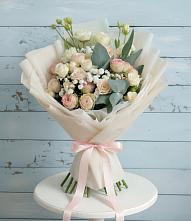 Букет цветов из:  Розы и Лизиантусы #REPLACE_PRED# Немчиновке