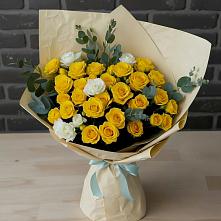 Букет цветов из:  Розы в Немчиновке