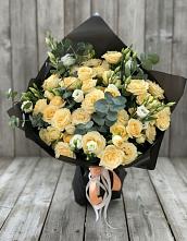 Букет цветов из:  Розы и Лизиантусы #REPLACE_PRED# Немчиновке