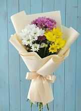 Букет цветов из:  Хризантемы в Немчиновке
