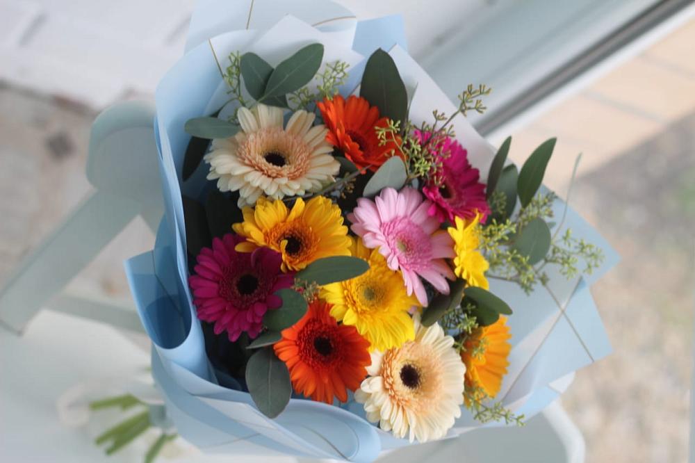 Букет цветов из: Герберы в Немчиновке