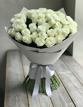 Букет 35 Белых роз в Немчиновке