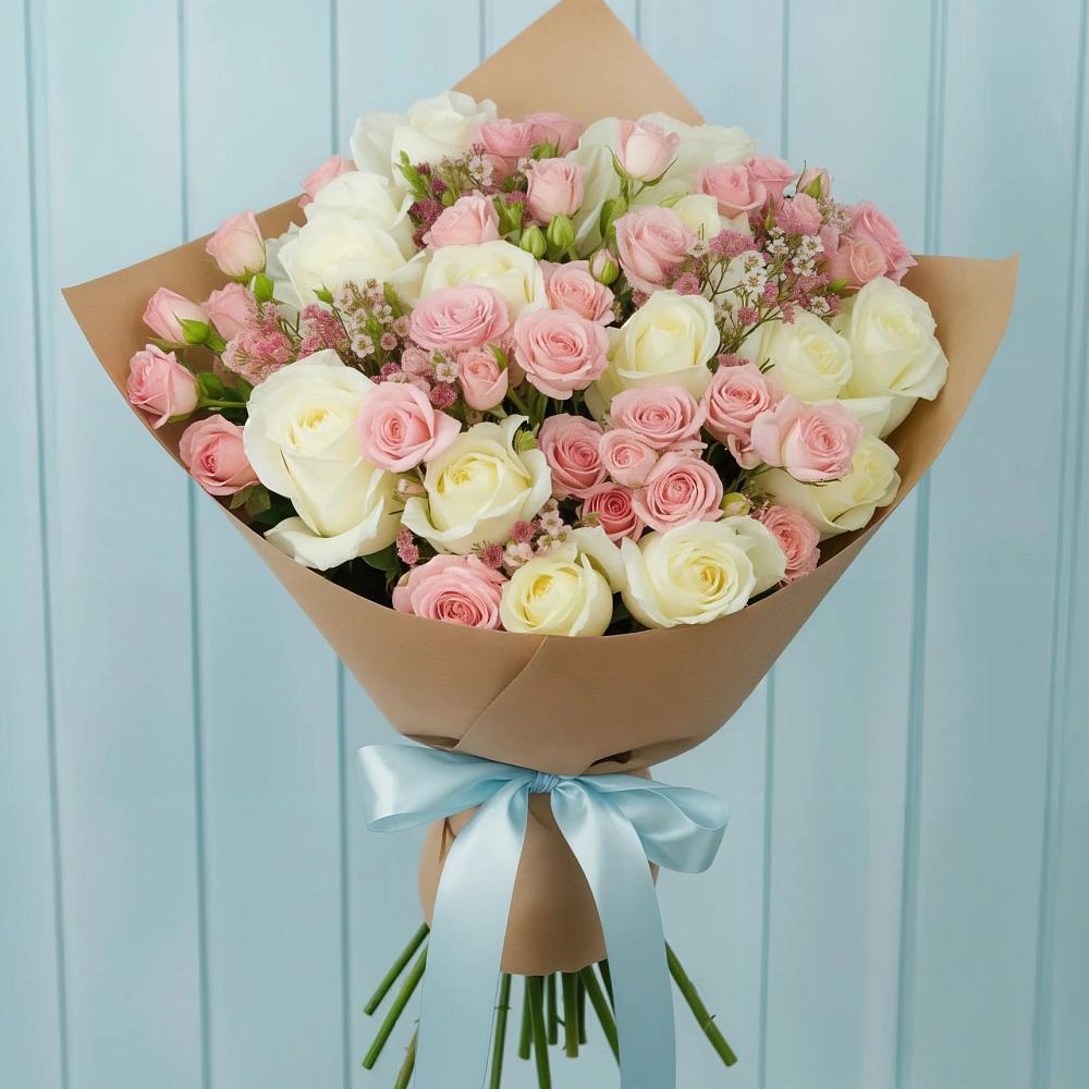 Букет цветов из: Розы в Немчиновке