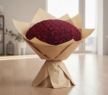 Букет 101 Красная роза в Немчиновке