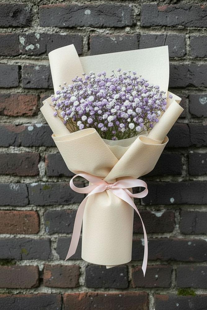 Букет цветов из: Гипсофила в Немчиновке