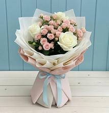 Букет цветов из:  Розы в Немчиновке