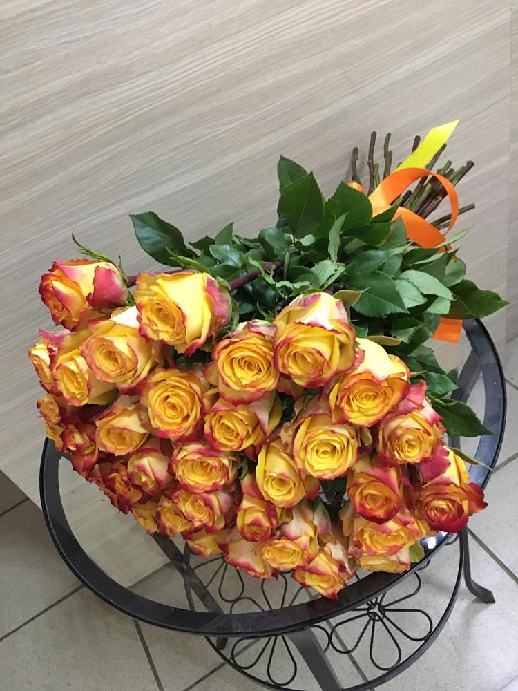 Букет Желтые розы в Немчиновке