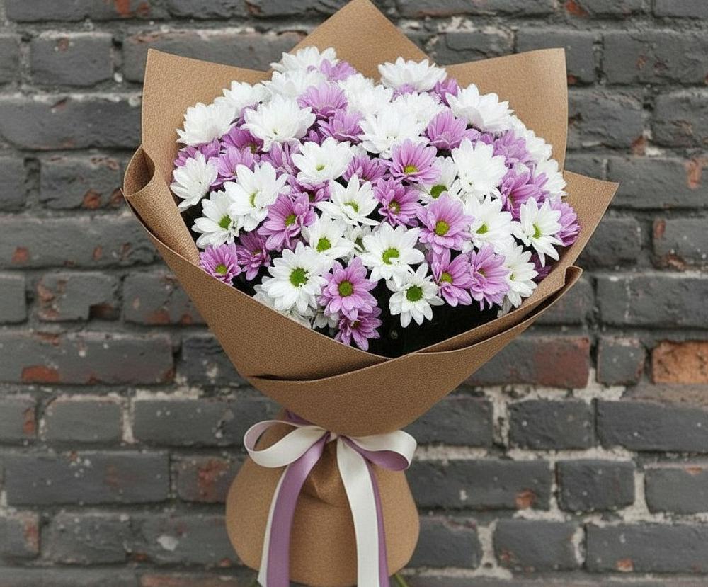 Букет цветов из: Хризантемы в Немчиновке