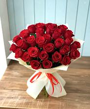 Букет 29 Красных роз в Немчиновке
