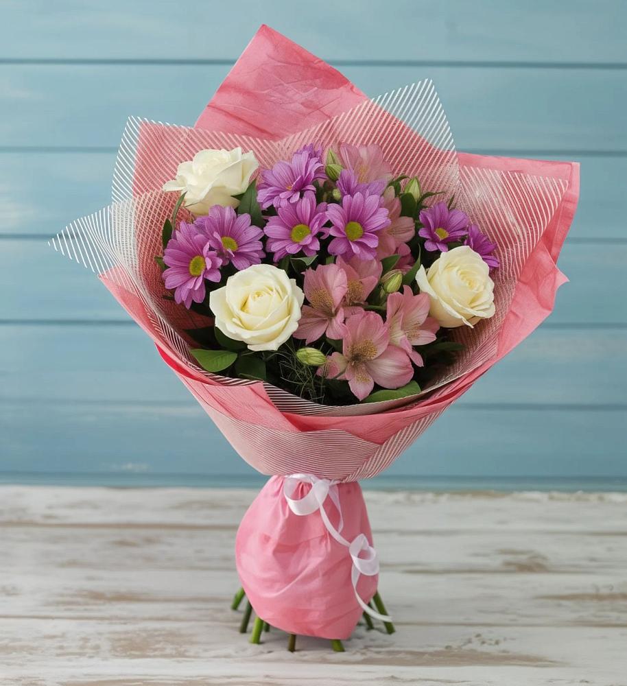 Букет цветов из: Герберы в Немчиновке