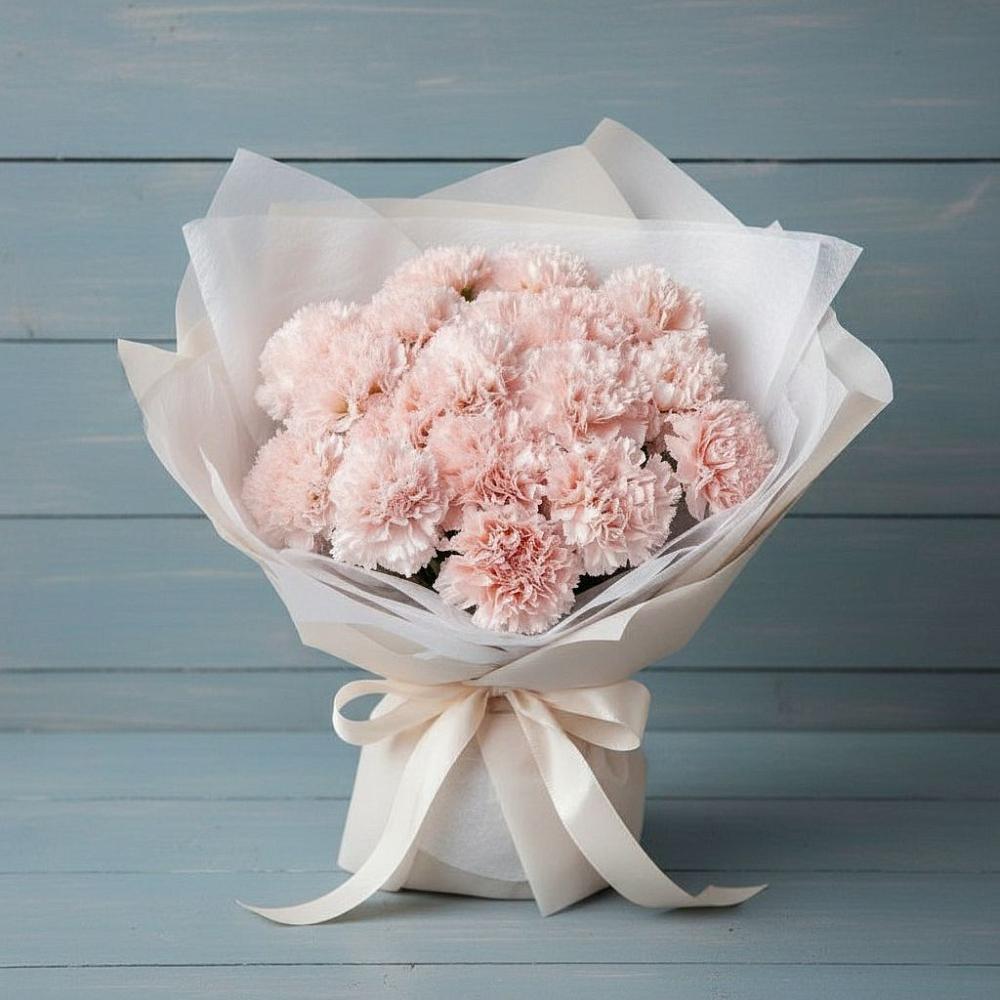 Букет цветов из: Гвоздики в Немчиновке