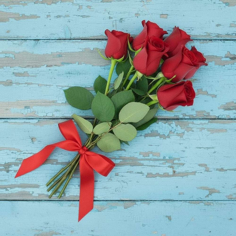 Букет Красные розы в Немчиновке