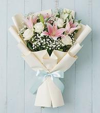 Букет цветов из:  Лилии в Немчиновке