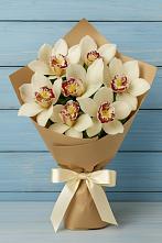 Букет цветов из:  Орхидеи и Розы в Немчиновке